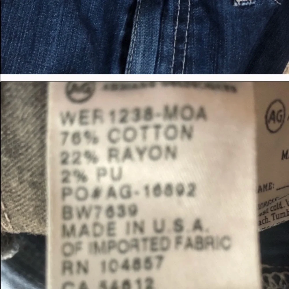 AG Bermuda shorts size 25 Guc.